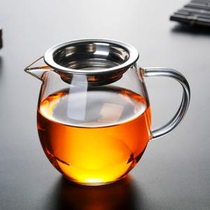 浅茗轩大号加厚玻璃公道杯耐高温玻璃茶海茶具配件透明公杯分茶器